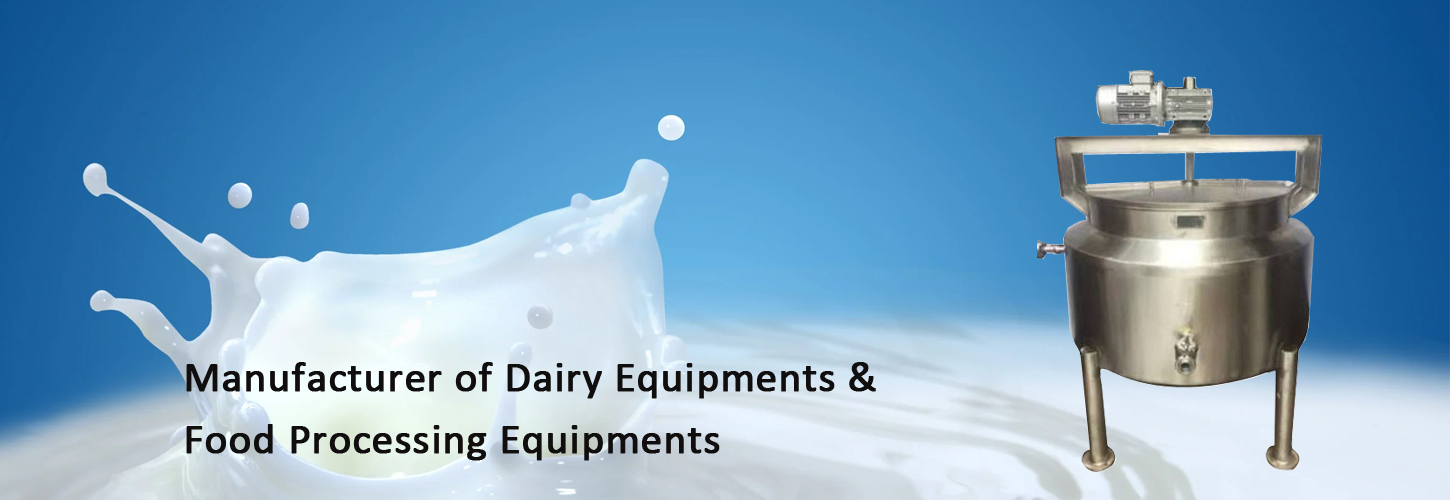 Manufacturers Of Dairy Equipments, Dairy Projects, Dairy Food, Dairy Plant, Chilling Plant, Ghee Plant, Can Scrubber, Flavour Tank, CIP Tank, Sugar Syrup Tank, Hot Water Tank, Funnel Ventury Plain Tank.